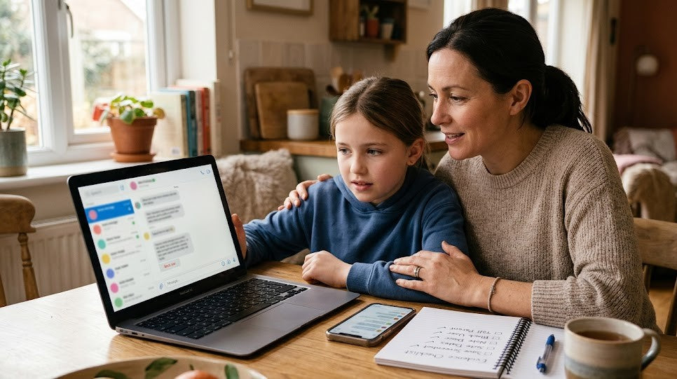 How to Help Your Child Save Evidence Before Blocking Someone Online
