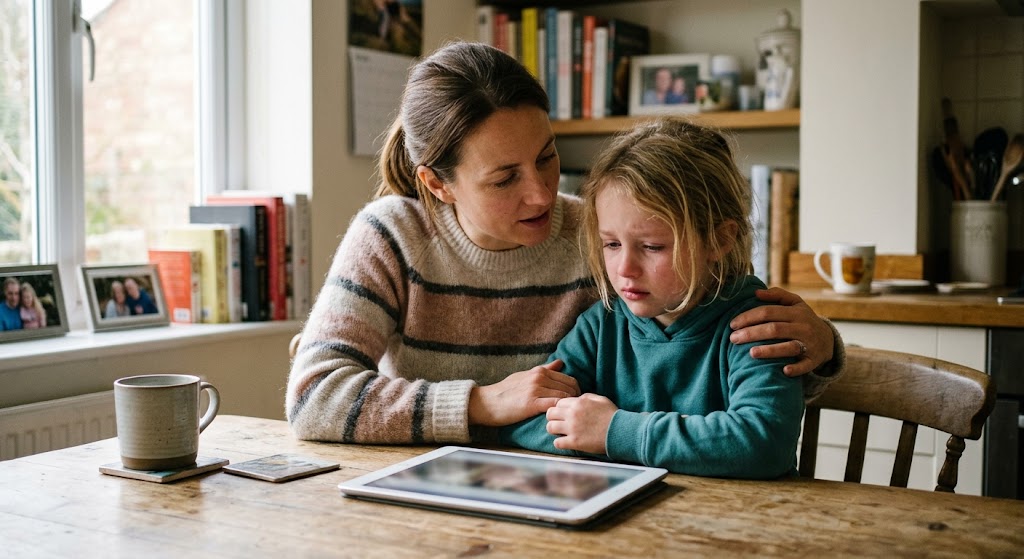 What Should Parents Do After a Child Sees Pornographic or Violent Content Online?