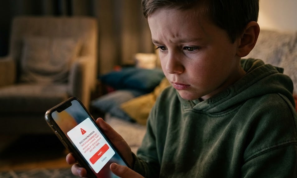 How Scammers Use Urgency and Fear to Target Children