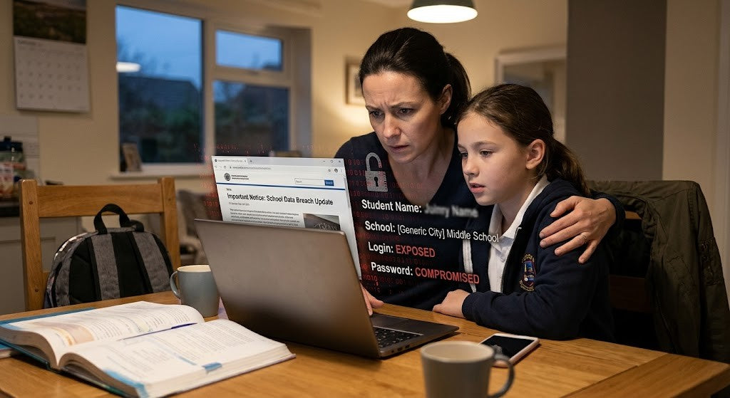 School Data Breaches: What Happens When Your Child's Name, School and Login Details Are Exposed?