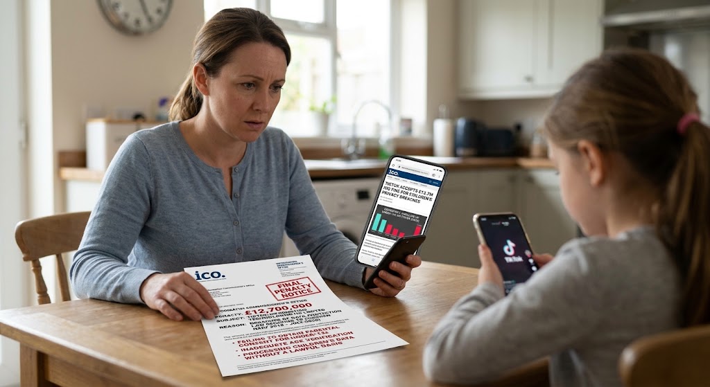 Why Did TikTok Accept a £12.7 Million Children's Privacy Fine? What Parents Need to Know